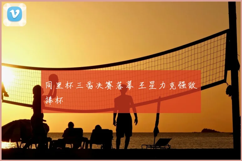 同里杯三番决赛落幕 王星力克强敌捧杯