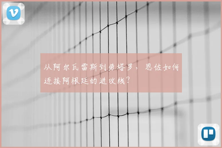 从阿尔瓦雷斯到劳塔罗，恩佐如何连接阿根廷的进攻线？